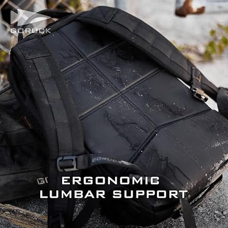 Amazon.co.jp: GORUCK Rucker 4.0, ブラック、ブラックの刺繍